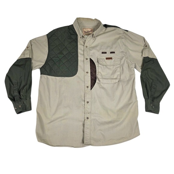 Woolrich Other - Vintage Woolrich Mens Quilted Bird Fowl Hunting Shirt Shooting Large Duck Vtg